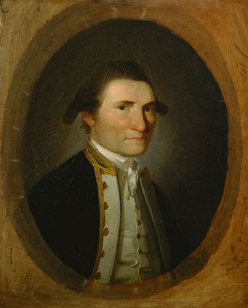 Portrait of James Cook, oil on canvas, by John Webb, 1776, National Portrait Gallery, London (npg.org.uk)