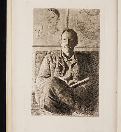 Portrait of Nansen, <i>Farthest North</i>, 1897 (Linda Hall Library)
