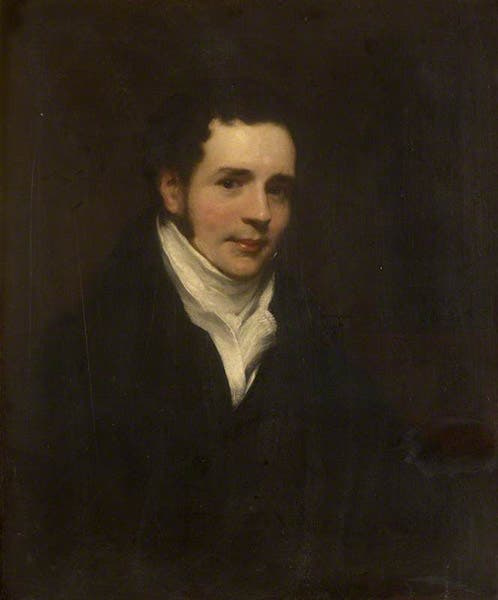 Portrait of William Thomas Brande, by or after William Beechey, 1816, now in the Royal Society of London (artuk.org)