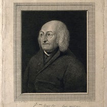 Portrait of Jean-André Deluc, engraving by P. Audinet after H. Wyatt, Wellcome Collection (wellcomecollection.org)
