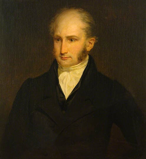 Portrait of William Prout, by Henry Paget, in the University of Edinburgh Fine Art Collection (Art UK)