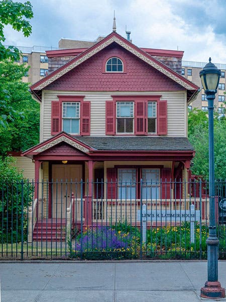 The Lewis H. Latimer House, a museum in Flushing, Queens, photo by Elliott Jerome Brown Jr. for The New York Times (nytimes.com)