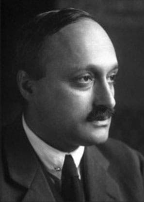 Portrait of James Franck, photograph, 1925, the official Nobel portrait (nobelprize.org)