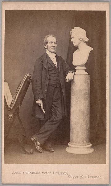 Portrait of Henry Weekes, carte de visite, 1860s, Metropolitan Museum of Art (Wikimedia commons)