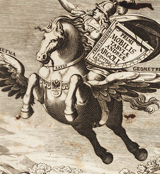 Detail of third image, showing Pegasus, 1644 (Linda Hall Library)