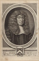 Portrait of George Ent, engraving by Robert White, 1679, National Portrait Gallery, London (npg.org.uk)