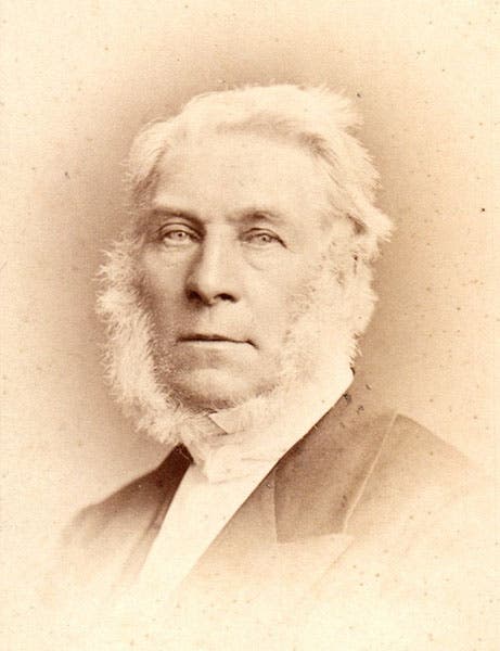 Portrait of James Glaisher, photograph, carte de visite, undated, Smithsonian Libraries (library.si.edu)