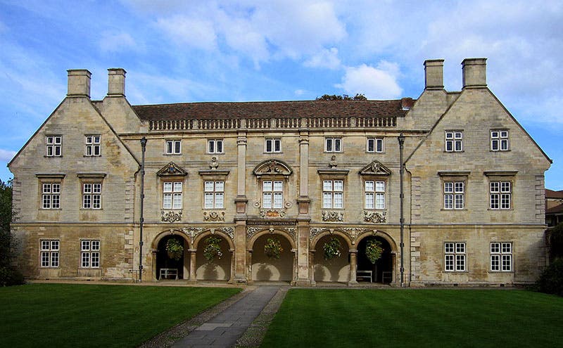 Exterior of the Samuel Pepys Library Building, Magdalene College, Cambridge (Wikimedia commons)