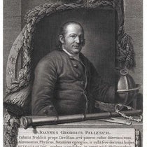 Portrait of Georg Palitzsch, engraving, providing his birthdate of June 11, 1723 (Wikimedia commons)