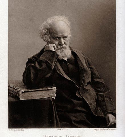 Photograph of Jules Janssen by Nadar, 1892 (History of Photography Archive on Flickr)