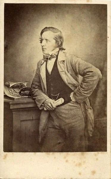 Portrait of John William Salter, photograph, undated, Geological Survey of Great Britain (alchetron.com)