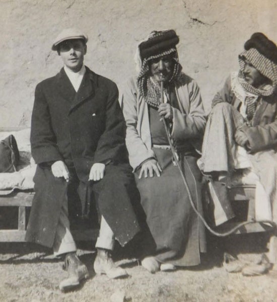 Paul Popenoe with two unidentified men in Baghdad, Paul Bowman Popenoe Papers, 1874-1991 (American Heritage Center, University of Wyoming)