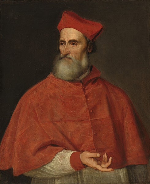 Portrait of Pietro Bembo, oil on canvas, by Titian, 1539-40, National Gallery of Art, Smithsonian Institution, Washington, D.C. (nga.gov)