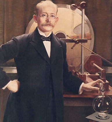 Portrait of Kristian Birkeland, ca 1900 (Wikimedia commons)