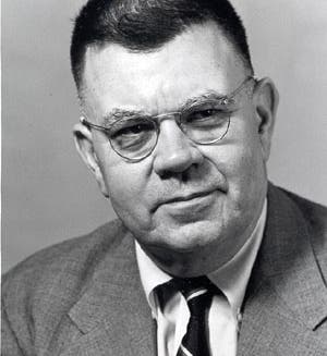 Portrait of Edward Condon, photograph, undated, but late 1950s? (libguides.wustl.edu)