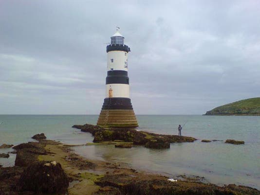 Trwyn Du Lighthouse, Anglesey, from Wikipedia
