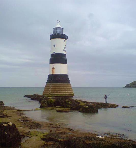 Trwyn Du Lighthouse, Anglesey, from Wikipedia