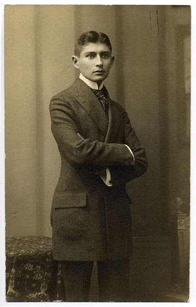 Franz Kafka, photograph, 1906 (Bodleian Libraries, University of Oxford)