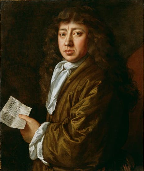 Portrait of Samuel Pepys, by John Hayls, 1666 (National Portrait Gallery, London)