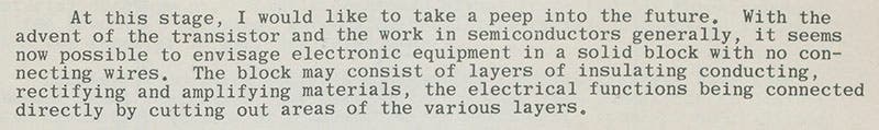 G.W.A. Dummer, “Electronic Components in Great Britain,” from Progress in Quality Electronic Components: Proceedings of Symposium, Washington, D.C., 1952 (Linda Hall Library)
