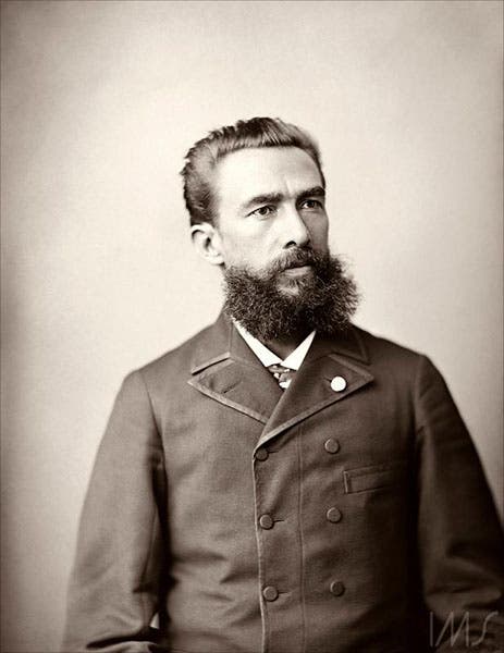 Portrait of Luiz Cruls, photograph, 1890 (brasilianafotografica.bn.br)