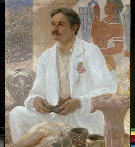 Portrait of Arthur Evans, by William Richmond, 1907 (collections.ashmolean.org)