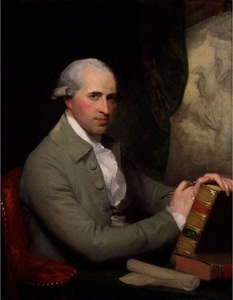 Portrait of Benjamin West, oil on canvas, by Gilbert Stuart, 1785, National Portrait Gallery, London (npg.org.uk)
