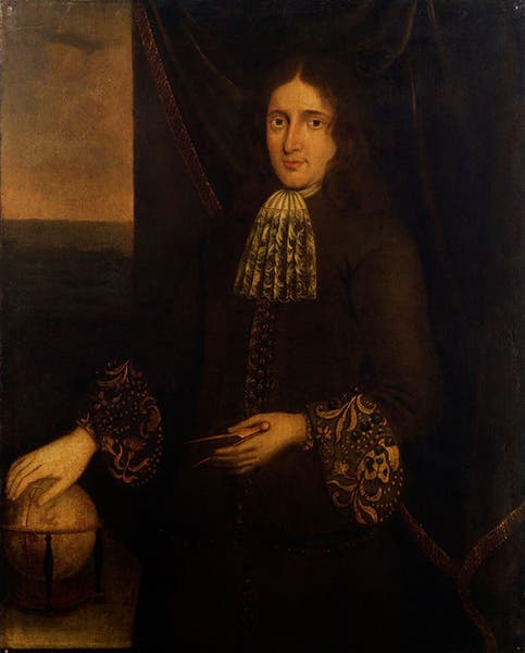 Portrait of Nicholas Wing, oil on canvas, once thought to portray Isaac Newton, ca 1670, artist unknown, National Portrait Gallery, London (npg.org.uk)