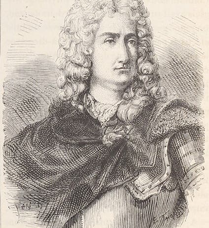 Portrait of Charles-François du Fay, from Louis Figuier, <i>Les merveilles de la science</i>, 1867 (Linda Hall Library)