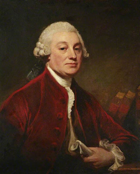 Portrait of Percival Pott, by George Romney, oil on canvas, 1788, in the Hunterian Museum of the Royal College of Surgeons, London (artuk.org)