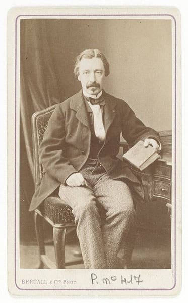 Portrait of Léon Foucault, carte de visite, undated, Bibliothèque nationale de France, Paris (gallica.bnf.fr)