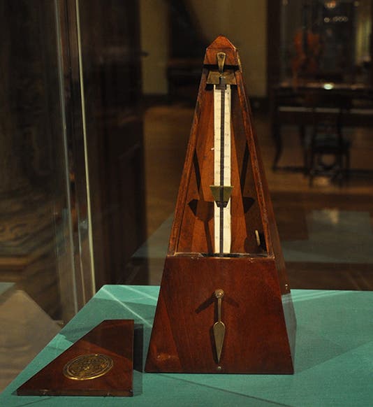 Original Maelzel Metronom, ca 1815 (Wikimedia commons)