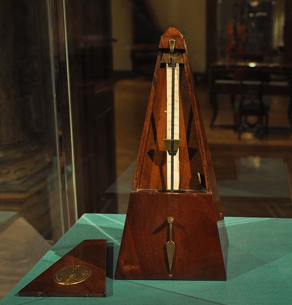 Original Maelzel Metronom, ca 1815 (Wikimedia commons)