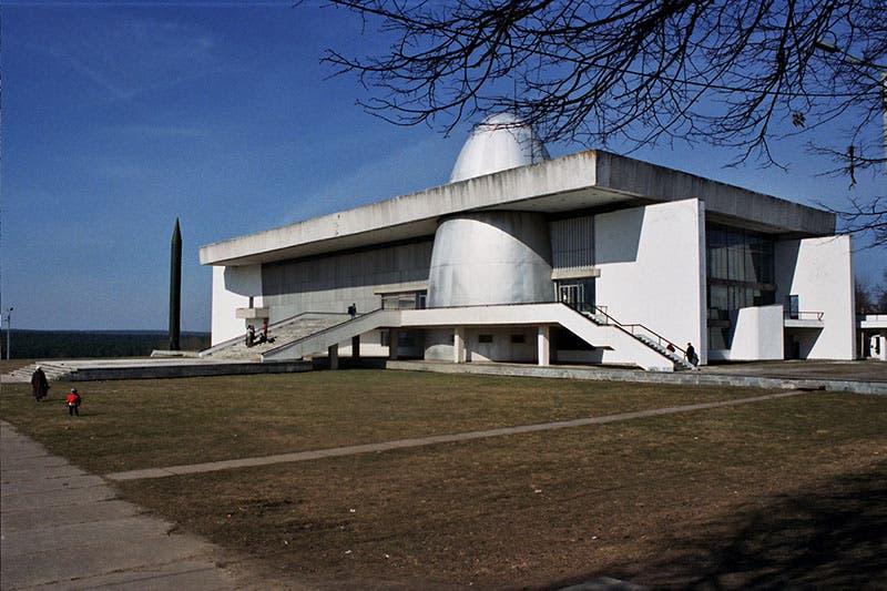 Konstantin E. Tsiolkovsky State Museum of the History of Cosmonautics, in Kaluga, modern photograph (Wikimedia commons)