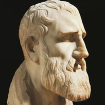 Bust of Zeno of Citium, Farnese Collection, National Archaeological Museum of Naples (thetimes.com)