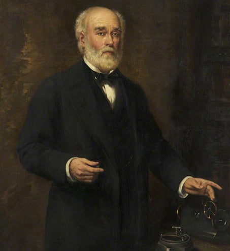 Portrait of Joseph Whitworth, by Thomas Kennington, before 1908 (Whitworth Art Gallery, Manchester)