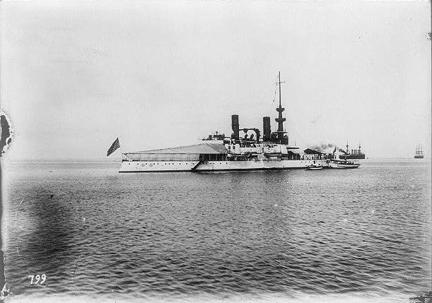 The Spanish American War impresses upon Americans the need for a canal across Panama as they followed news reports of the battleship Oregon steaming to the rescue on its 67-day, 12,000-mile journey from San Francisco to the Battle of Santiago Bay in Cuba.
