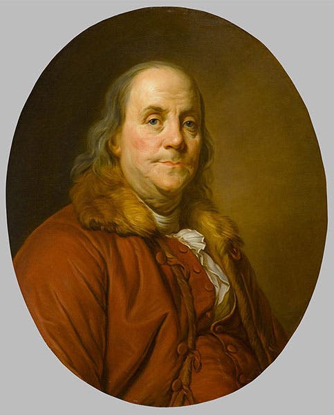 Portrait of Benjamin Franklin, oil on canvas, by Joseph Duplessis, after 1779, North Carolina Museum of Art (ncartmuseum.org)
