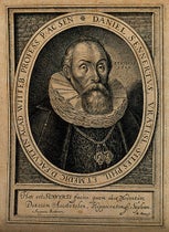 Portrait of Daniel Sennert, engraving by Matthäus Merian, 1627, Wellcome Collection, London (wellcomecollection.org)