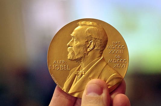 Nobel Prize medal (scientificamerican.com on Wikimedia commons)