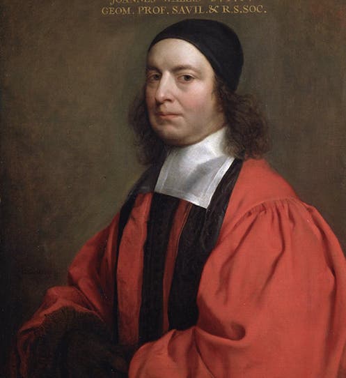 Portrait of John Wallis (Royal Society of London)