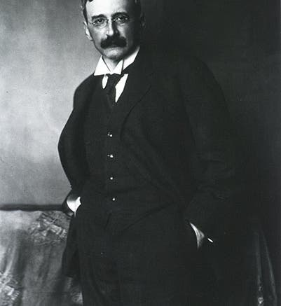 Portrait of Jacques Loeb, photograph, supposedly 1915 but more likely around 1900 (Wikimedia commons)