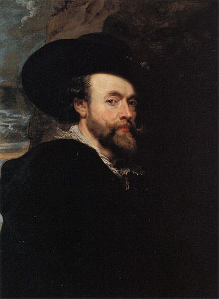 Peter Paul Rubens, self-portrait, 1623, National Gallery of Australia (Wikimedia commons)
