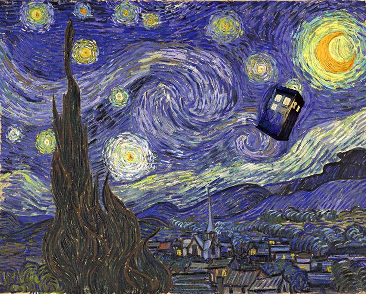 Starry Night Reimagined, artist and date unknown (epicgeekdom.com)