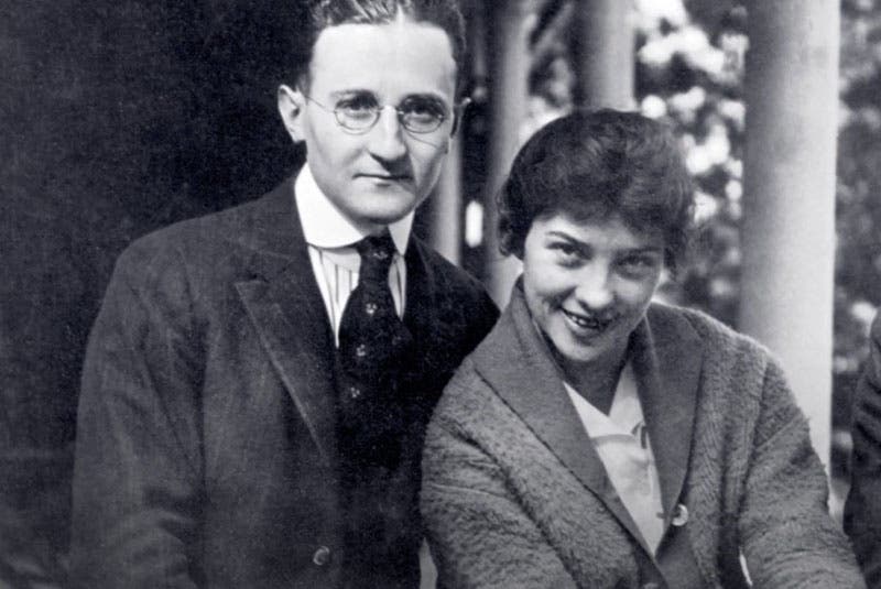 Another portrait of Elizebeth and William Friedman, also in 1917 (arstechnica.net)