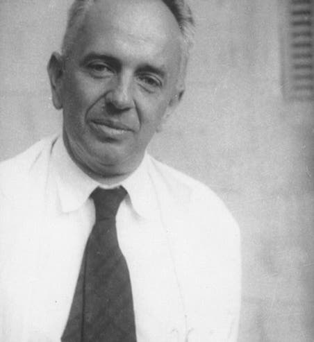 Portrait of Theodosius Dobzhansky, photograph, 1943 (Wikimedia commons)