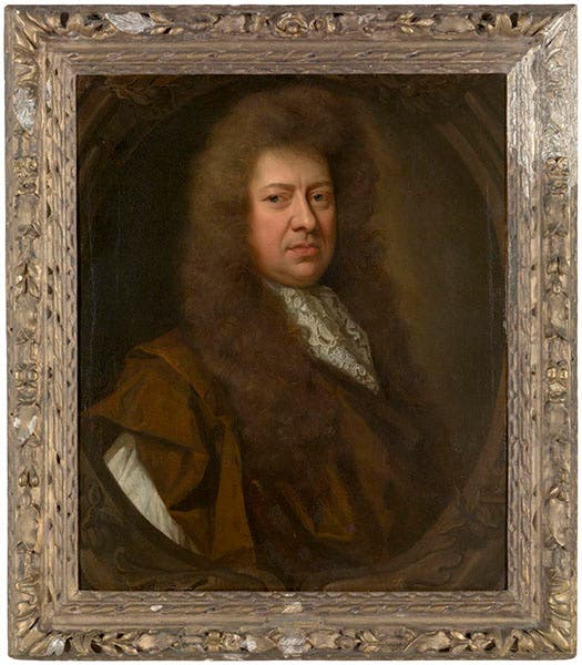 Portrait of Samuel Pepys, by Godfrey Kneller, 1689 (National Maritime Museum, Greenwich)