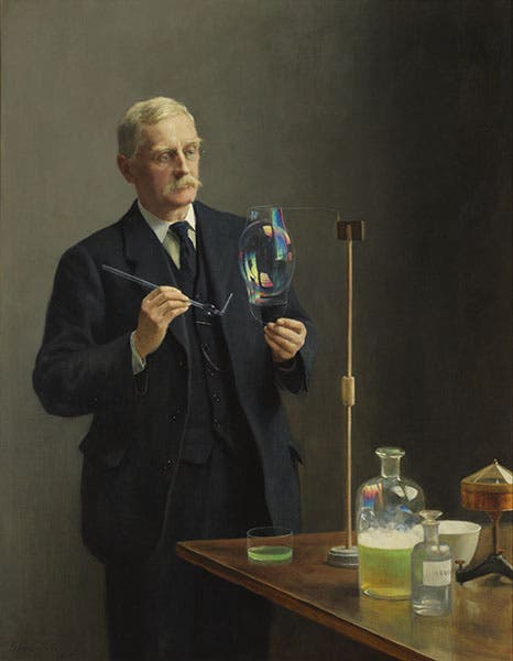 Portrait of C.V. Boys, oil on canvas, by John Maler Collier, 1915, Royal Society of London (royalsociety.org)