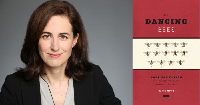 Linda Hall Library VP of Research & Scholarship Tania Munz and the cover of her new book