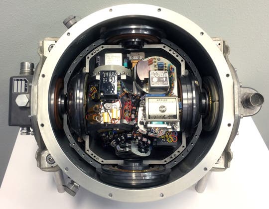 Inertial guidance system installed on Apollo spacecraft (Sunburstandluminary.com)